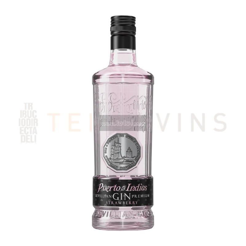 Gin Puerto Indias Strmberry