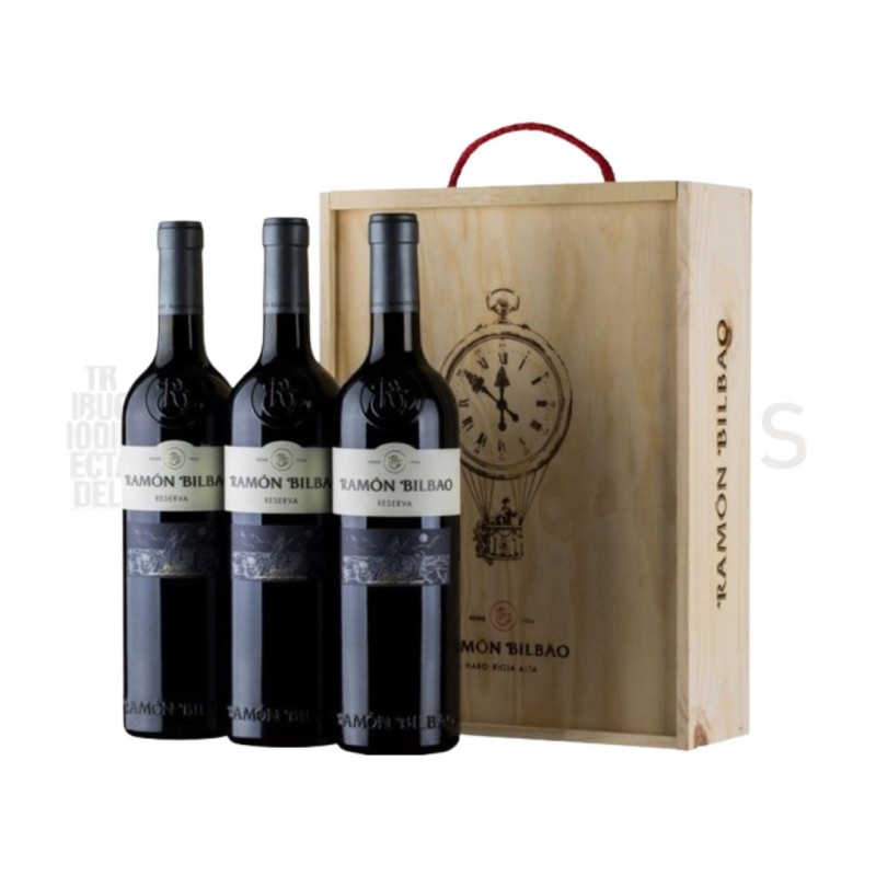 Pack 3 botellas Ramón Bilbao Reserva 2015