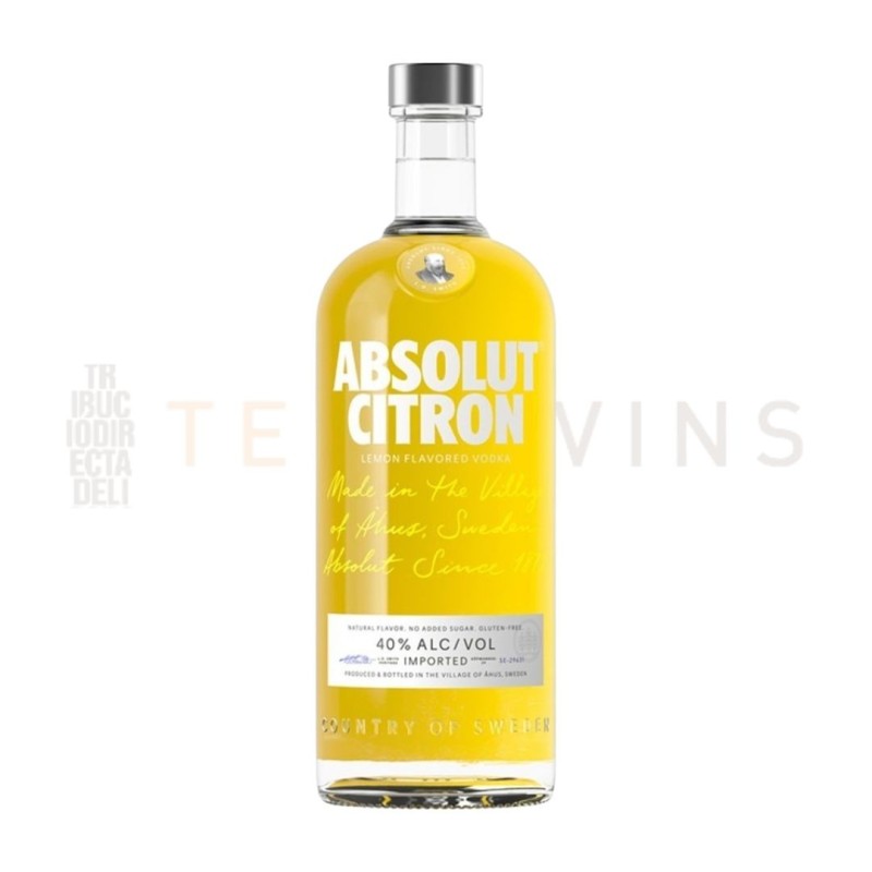 Vodka Absolut Citrón