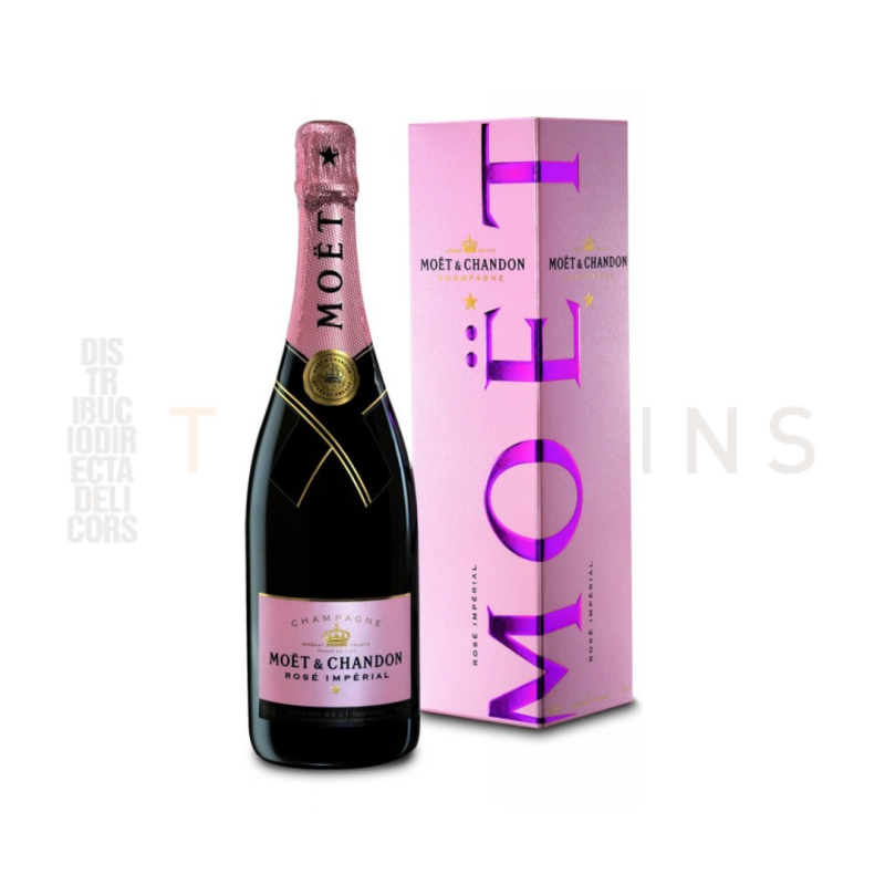 Champagne Moet & Chandon Rosé Impérial estuchado
