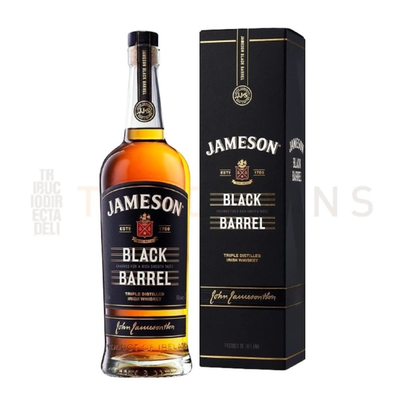 Whiskey Jameson Black barrel