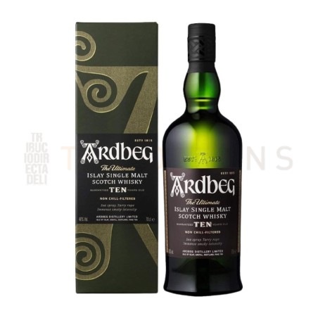 Whisky Ardbeg 10 años