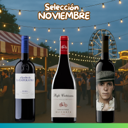 Selección mensual 3 botellas de vino con un ahorro superior al 20%