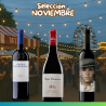 Selección mensual 3 botellas de vino con un ahorro superior al 20%