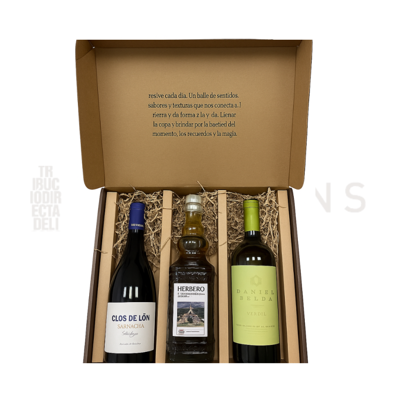Pack Regalo Vinos Valencianos con Herbero