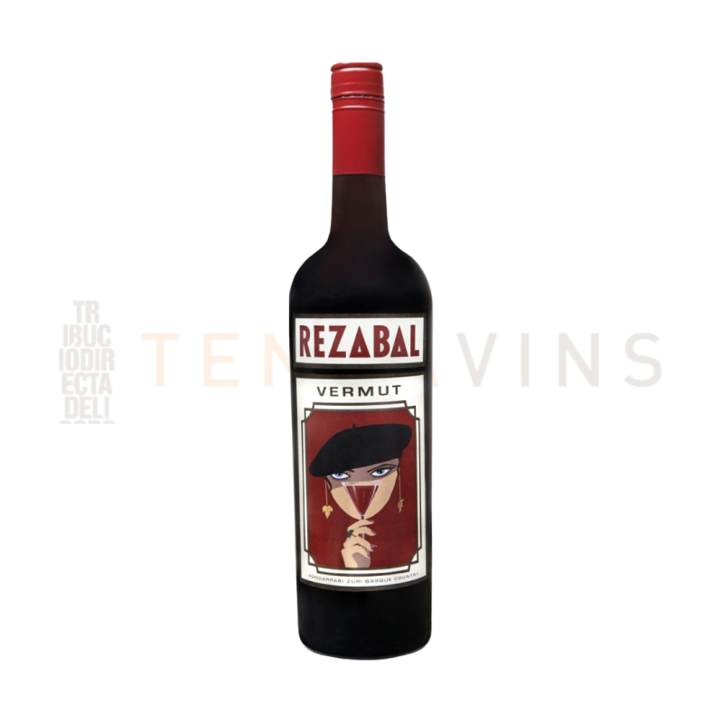 ▷ Comprar Vermouth Rojo Rezabal | TENDAVINS 【ENVÍO 24H】